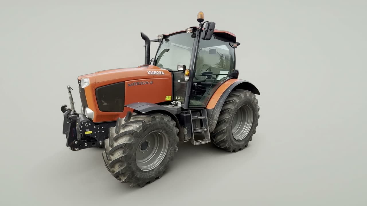 Kubota M100GX-II, 360 graden